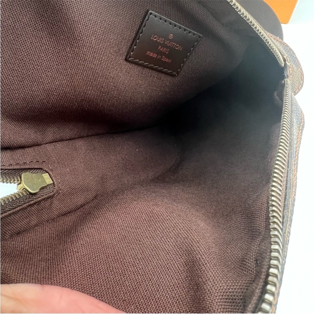 Authentic Louis Vuitton Damier ebene belt bag large with box - Picture 5 of 10